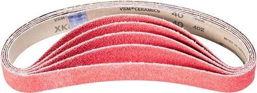 PFERD Keramikkorn Schleifband CO-COOL 40 für Edelstahl-Schliff, Körnung 40, B: 30 mm, L: 610 mm, 10 Stück - Bild 1