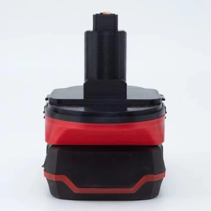 Parkside Akku-Adapter für Lidl X20V Li-Ion auf DEWALT Nickel Cordless Power Tool Range, Schwarz - Bild 2
