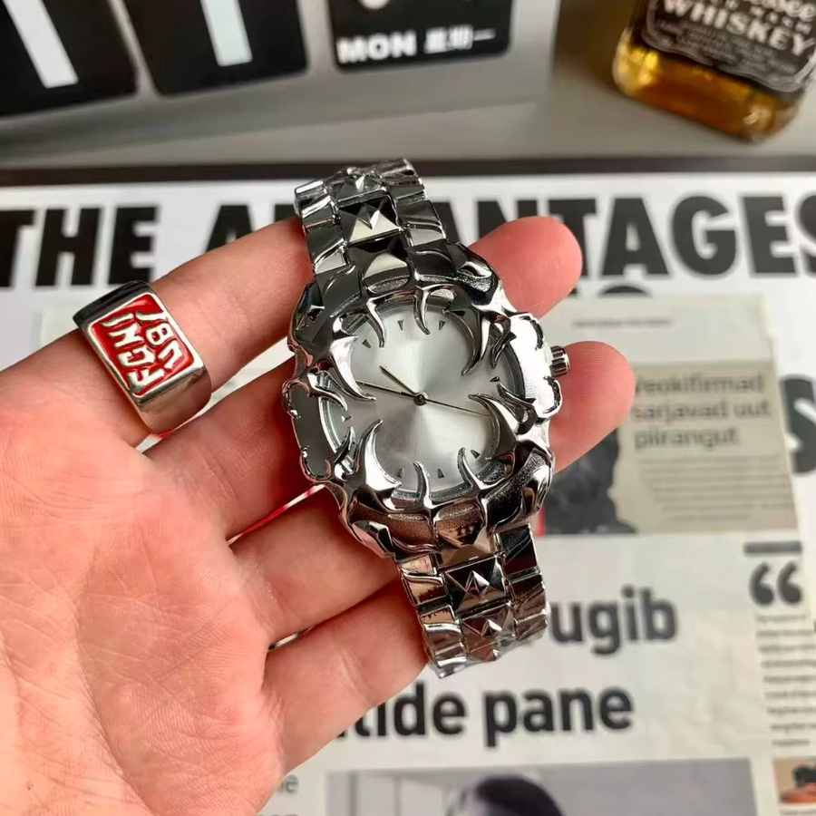 STARPERISH Armbanduhr Edelstahl, Quarz, Silber, Herren - Bild 1
