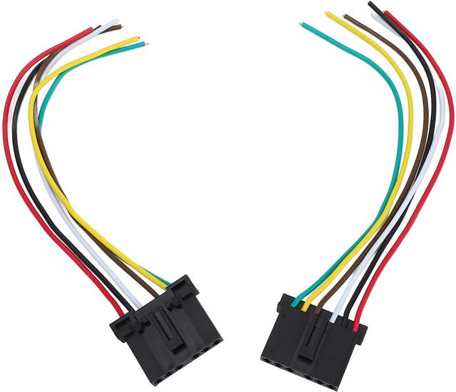 Koogeelife Rücklicht Kabelbaum Stecker Set für Transit MK6 MK7 2000 bis 2014 in Gelb und Multicolour - Bild 1