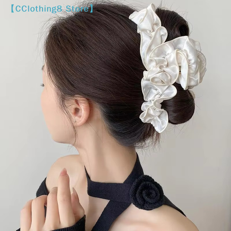 AliS8 Haarspange Satin-Plissee, Damen - Bild 3