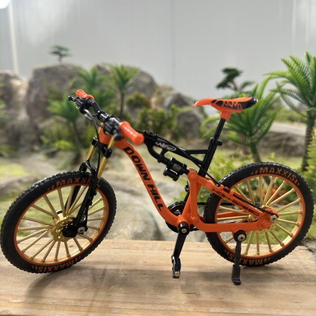 Linyi toy car Windbetriebenes Mini-BMX-Fahrrad, Druckguss, 1:16, ab 14 Jahren - Bild 1