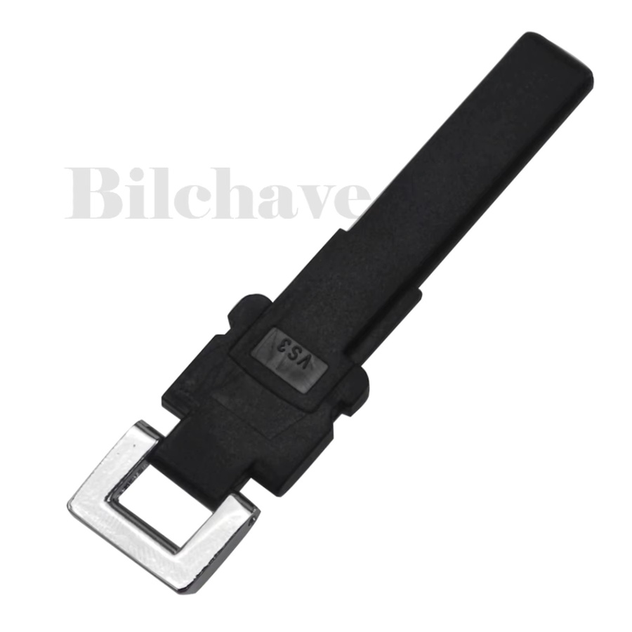 Jingyuqin Ersatzschlüssel für VW Volkswagen Passat B6 B7 CC Smart Remote Fob mit Klinge in Schwarz - Bild 2