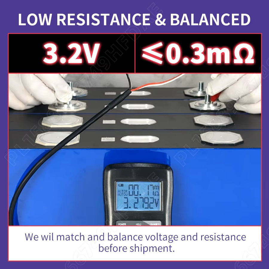 Seekwatt LiFePO4 Batterie 650Ah 3.2V Klasse A für Solarenergie, Wohnmobile und Elektrofahrzeuge - Bild 3