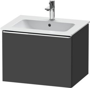 Duravit Waschtischunterschrank D-Neo wandhängend in Grau B: 61 cm, T: 46,2 cm, H: 44 cm - Bild 1