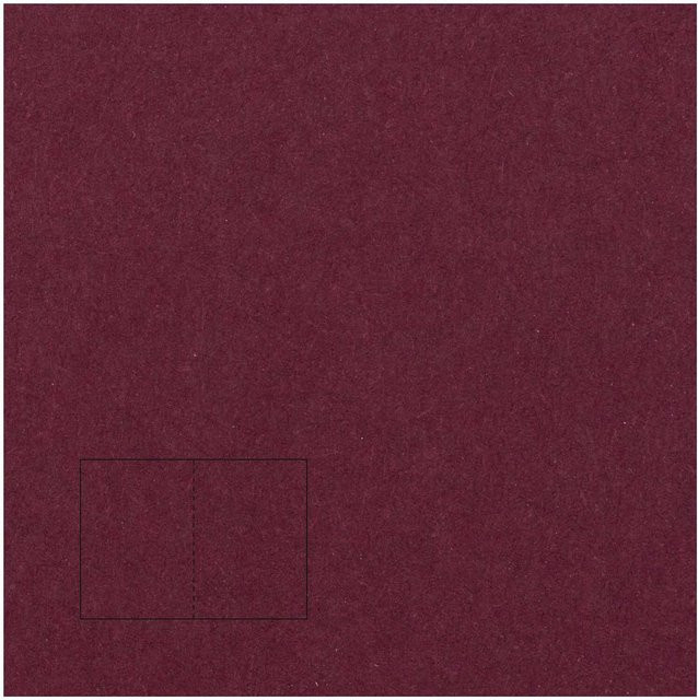 Rico Design Paper Poetry Klappkarten Essentials B6, 5 Stück, Bordeaux - Bild 1