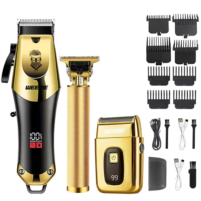 XMSJ Haarschneidemaschine und Bartschneider Kit, Schwarz, Herren - Bild 2