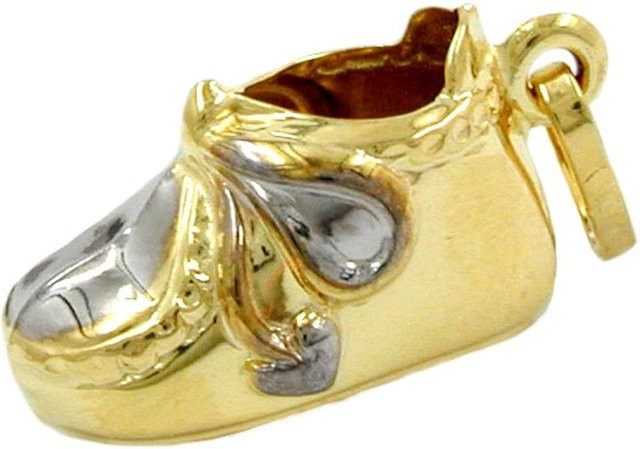 Gallay Anhänger Babyschuh, 375 Gold, Kinder - Bild 1