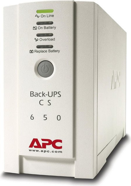 APC Back-UPS BK650EI USV 650VA Offline-Unterbrechungsfreie Stromversorgung mit Kaltgeräteausgang - Bild 1