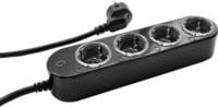 Shelly Power Strip 4 Gen4 Smart Steckdosenleiste mit Wi-Fi und Bluetooth in Schwarz - Bild 1