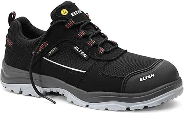 Elten Sicherheitshalbschuh Matthew Pro GTX Low ESD S3 CI in Schwarz, Größe 42 - Bild 1