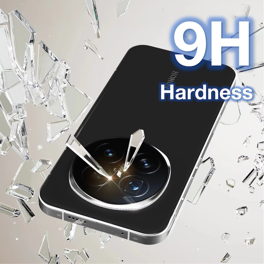 2er-Set Schutzfolie und gehärtetes Glas für HONOR Magic 8 Pro 7 6 V3 Pro mit Leica Kameraschutz, transparent - Bild 4