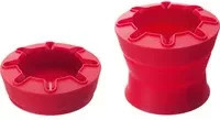Lamy Pinselbecher aquaplus in Rot mit Silikonboden - Bild 1