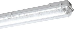 Schuch LED-Wannenleuchte 163 1/15 RLED OV in Grau für Feuchträume mit IP65 Schutzart - Bild 1