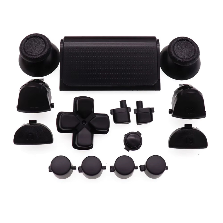 TingDong 18-teiliges Set Controller-Ersatzteile für PS4 mit Joysticks, D-Pad, R1 L1 R2 L2 und AB XY Tasten in Multicolor - Bild 2