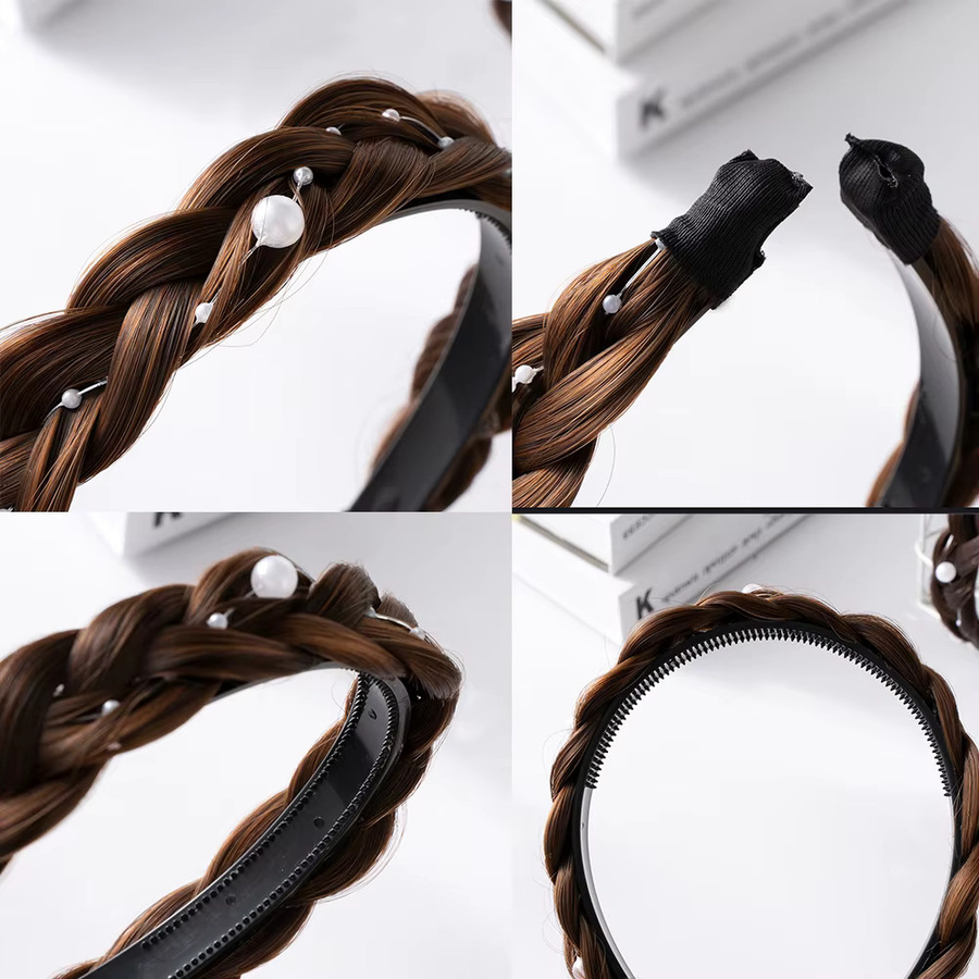 FORWOT Haarband Perle Twist Braid, Damen - Bild 5