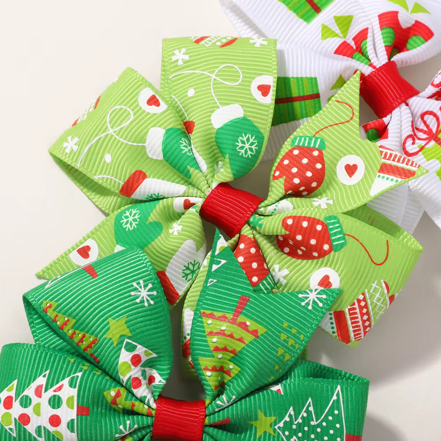 KIDS BOWS Haarspangen-Set, 6-teilig, Weihnachten, Kinder - Bild 3
