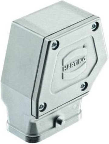 Harting Tüllengehäuse 19120080528 aus Kunststoff in Silber - Bild 1