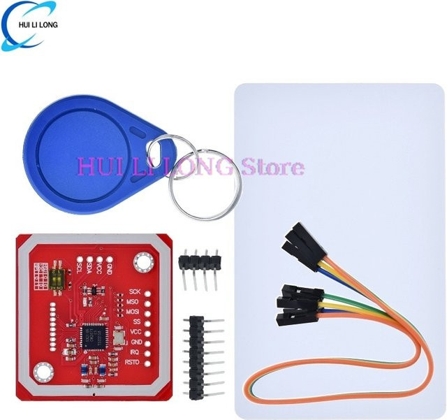 PN532 NFC RFID Modul V3 Benutzer Kit Reader Writer mit S50 Karte und Antenne für Arduino, unterstützt I2C, IIC, SPI und HSU - Bild 1