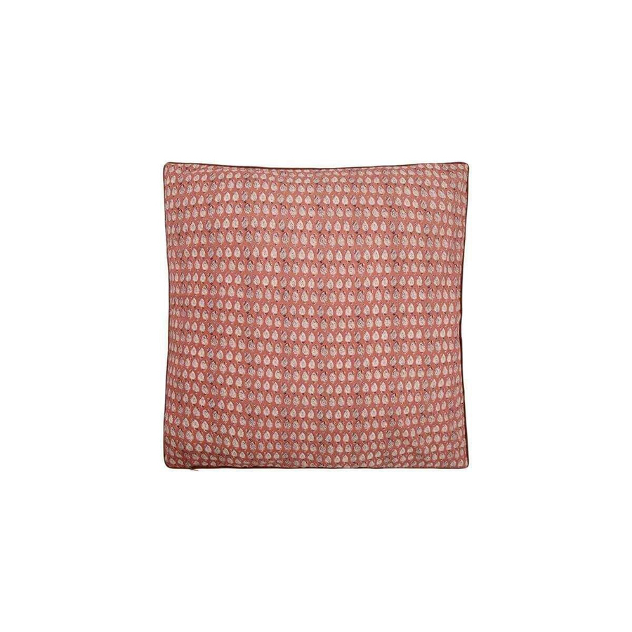 House Doctor Kissenbezug Ayda in Dusty Berry mit grafischem Muster, B/B: 50 x 50 cm - Bild 1