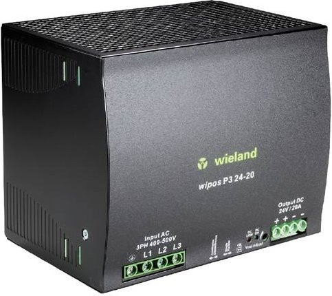 Wieland Electric 81.000.6180.0 Schaltnetzteil 24V 20A 480W Schwarz - Bild 1