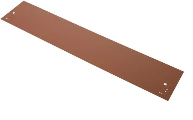 Green-split Rasenkante aus Metall in Braun als Beeteinfassung für Rasen und Garten, B: 120 cm, H: 13,5 cm - Bild 1