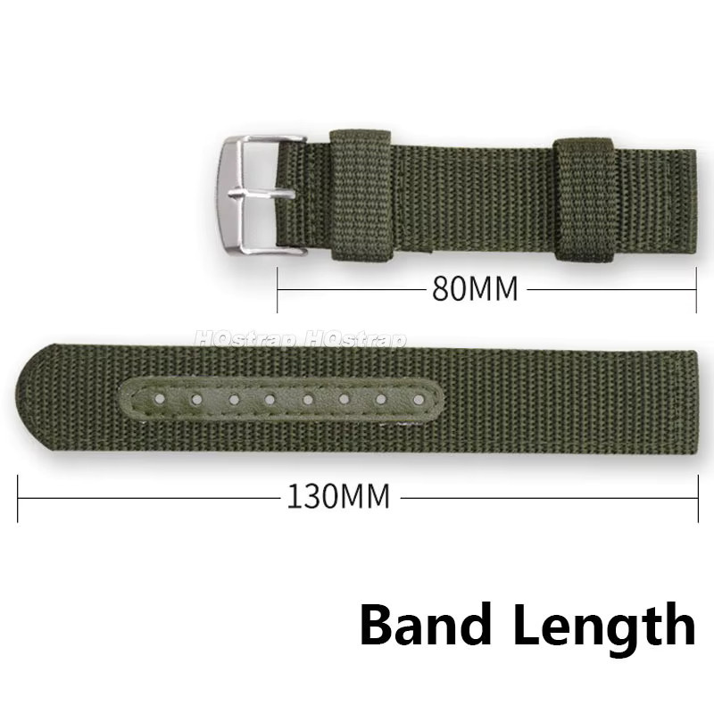 HQstrap Uhrenarmband Nylon, Textil/NATO, Unisex, Bunt - Bild 4
