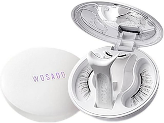 WOSADO Magnetische Wimpern, Schwarz, Natürlicher Stil, Unisex - Bild 1