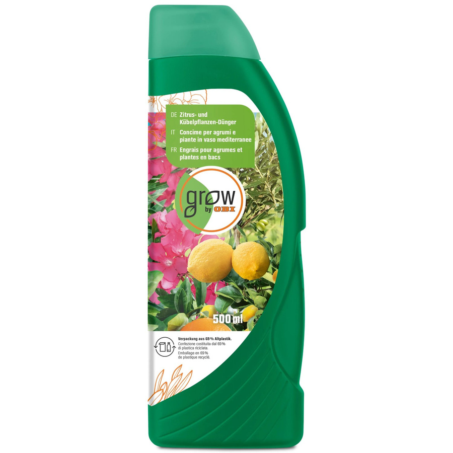 GROW by OBI Flüssiger Zitrus- und Kübelpflanzen-Dünger, 500 ml - Bild 2