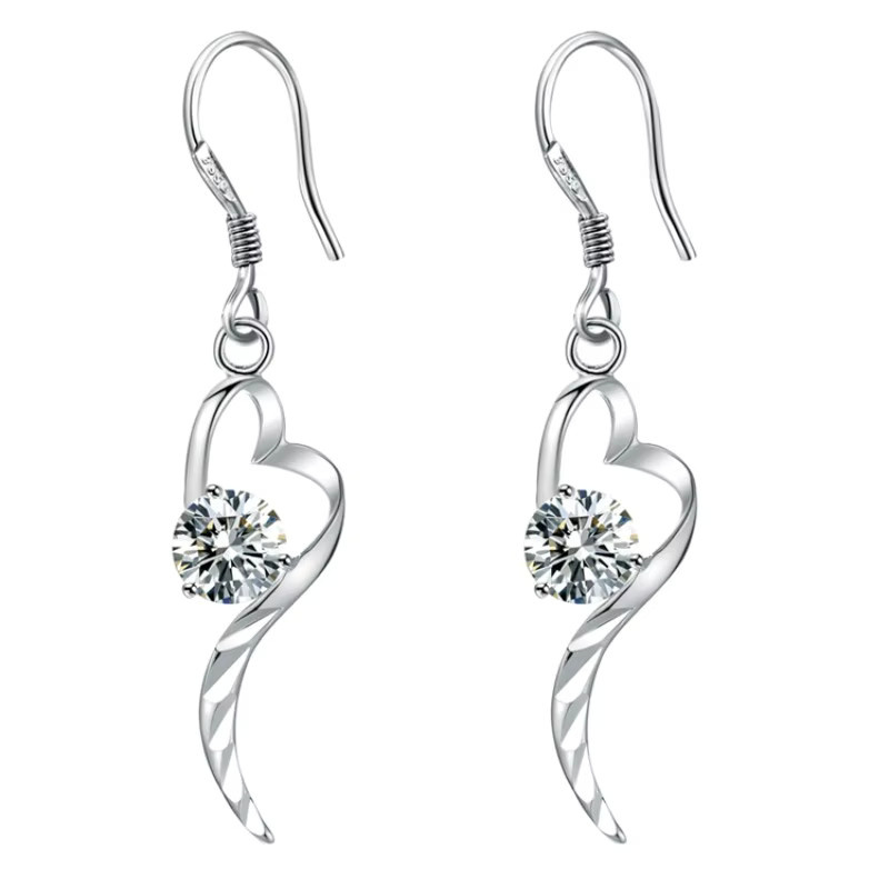 YDSMOSO Ohrringe, 925 Silber, Zirkon, Damen - Bild 2