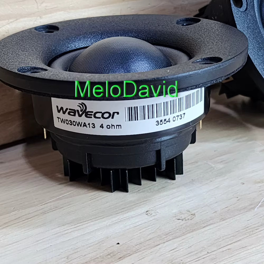 Wavecor TW030WA13 Hiend 30-mm-Seidenkalotten-Neodym-Hochtöner, 2er-Set, Schwarz, 4 Ohm, 100 W - Bild 4