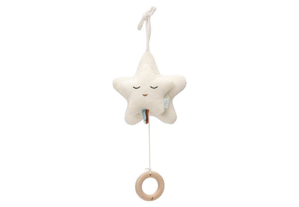 Jollein Spieluhr Star Ivory, Plüsch / Textil, Weiß - Bild 1
