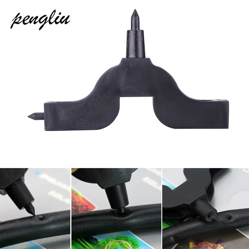 Pengliu 2er-Set Mikrobewässerungssystem-Werkzeug mit Schlauchlocher für 3 mm und 4 mm Schläuche und 1/4 Zoll Anschluss - Bild 2