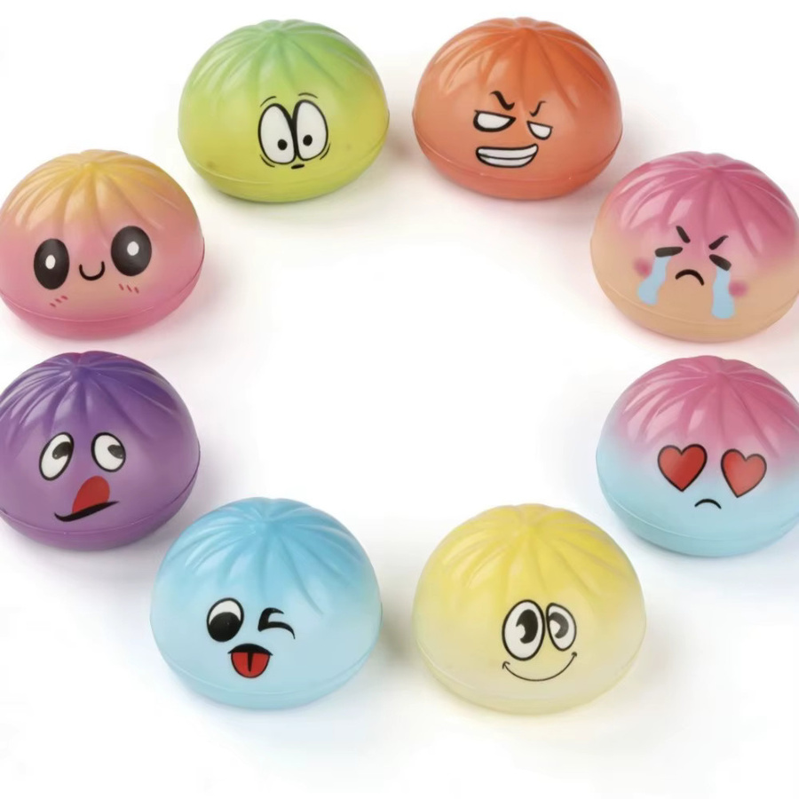 Hot Toys Dampfnudel-Squishy-Spielzeug, multicolor - Bild 4