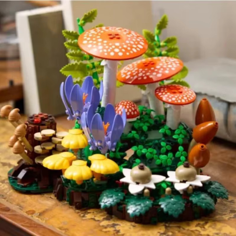Potdemiel Waldpilz-Botanik-Set, Baustein-Spielzeug, 806 Teile, ab 14 Jahren - Bild 3