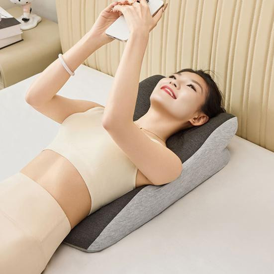Hercules Keilkissen aus Memory-Schaum als ergonomisches Bauchlagekissen und Intimitätskissen für Paare sowie als Beinkeil und Rückenstützkissen - Bild 2