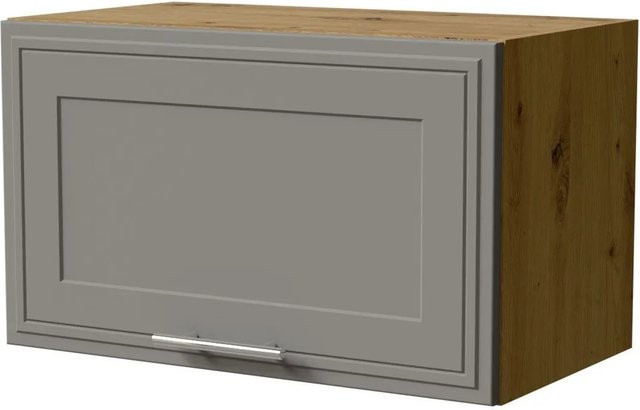 Feldmann-Wohnen Klapphängeschrank Salo W4B/60 in Eiche Artisan und Dust Grey Matt mit Blum Aventos Klappenbeschlag, B/T/H: 60 x 32,5 x 36 cm - Bild 1