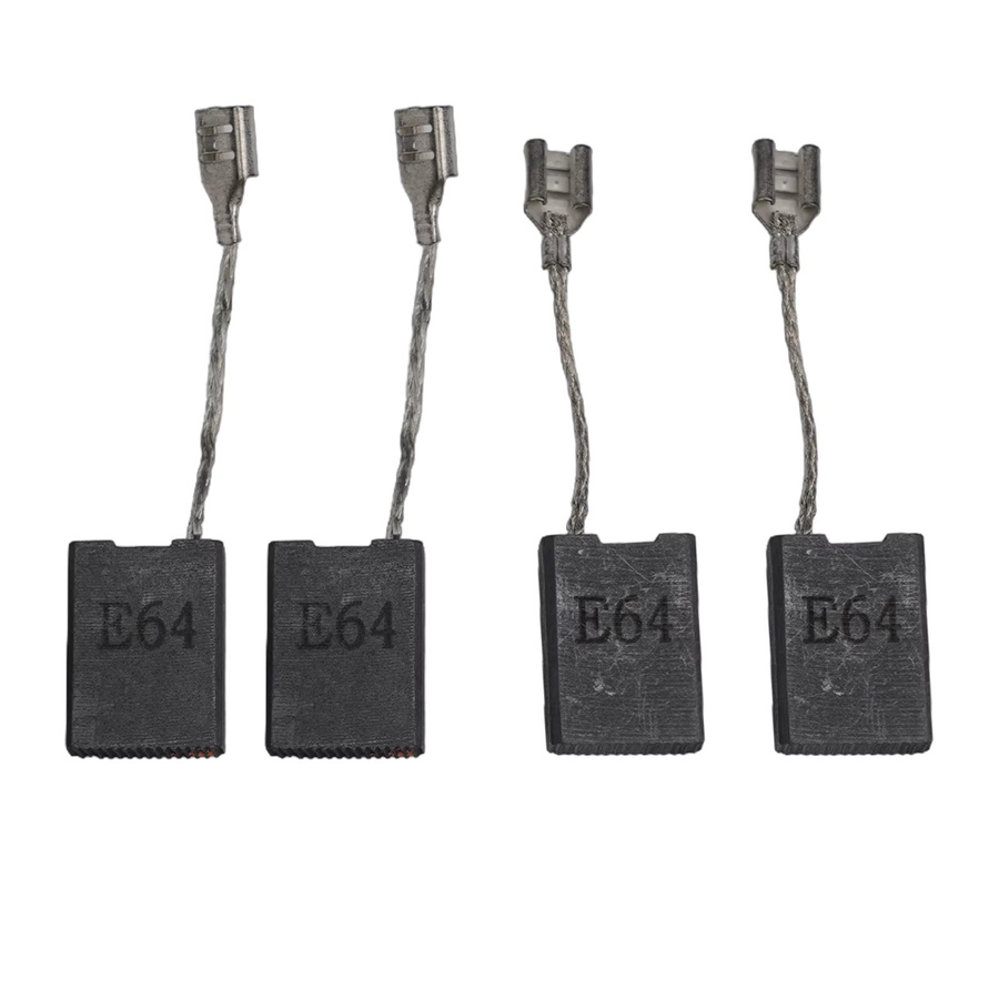 Bosch Kohlebürsten Set GWS20-180 E64 in Schwarz für elektrische Werkzeuge GWS20-180 22 24-180 230 GCO2000 TCO2000 4er Pack - Bild 3