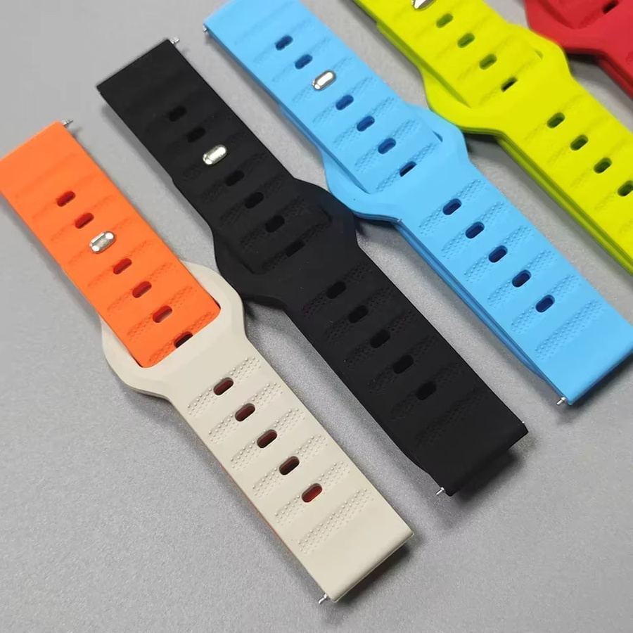 Xiaomi Uhrenarmband Silikon, 22 mm, Schwarz, Unisex - Bild 5