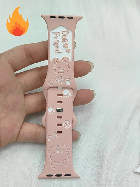 NEY Uhrenarmband Silikon, Weiß, Damen - Bild 1