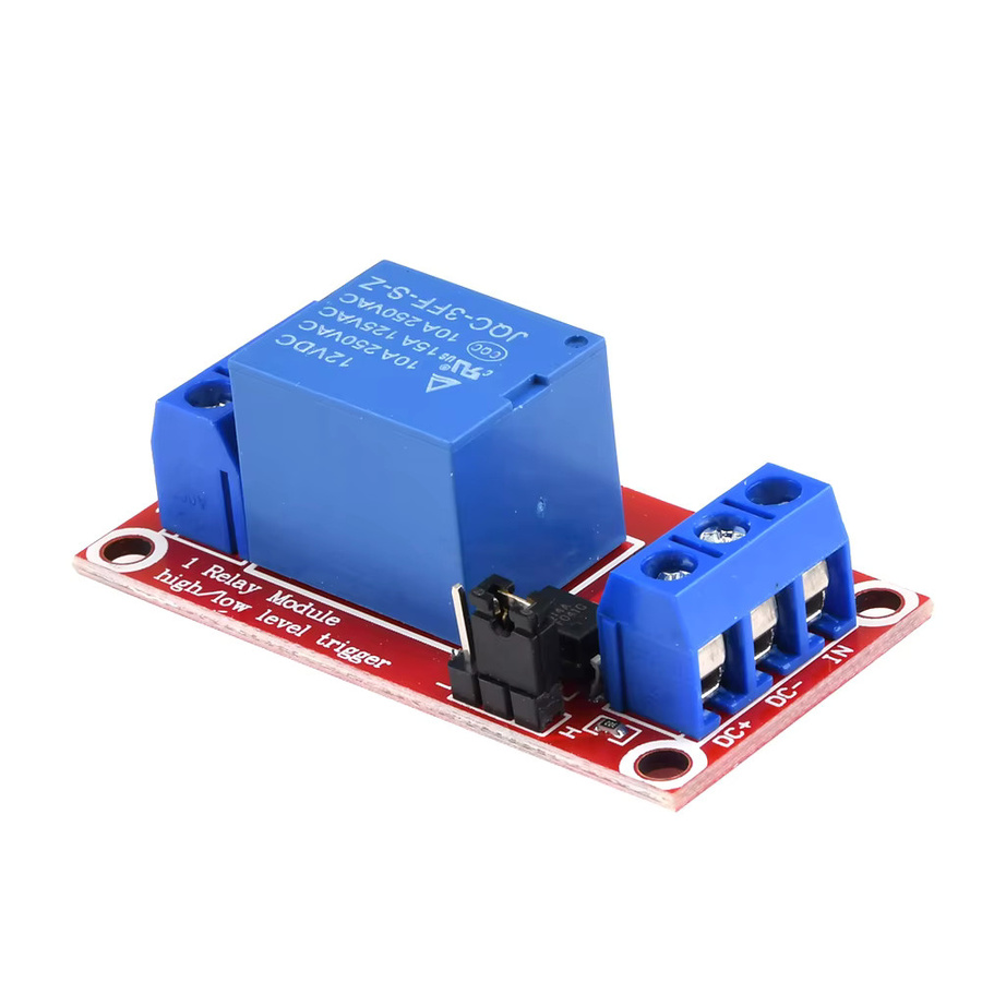 Aideepen 1 Kanal 12 V Relaismodul Board Shield mit Optokoppler, unterstützt High- und Low-Level-Trigger - Bild 2
