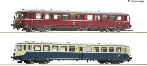 Roco Akkutriebwagen 515 537-9 mit Steuerwagen der DB Baureihe 815, H0, 1:87 - Bild 1