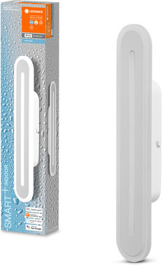 LEDVANCE SMART+ ORBIS BATH LED Bad Wandleuchte mit Wifi, Weiß, 17W, Breite: 40 cm, dimmbar, IP44 - Bild 1