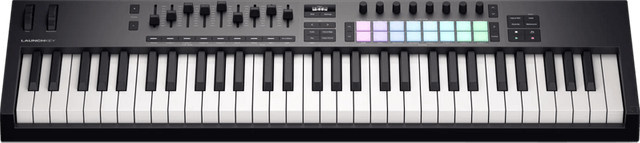 Novation Launchkey 61 MIDI-Keyboard in Schwarz - Bild 1