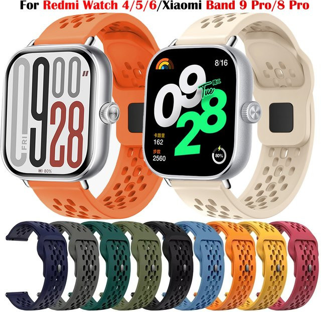 Xiaomi Uhrenarmband Silikon, Weiß, Unisex - Bild 1