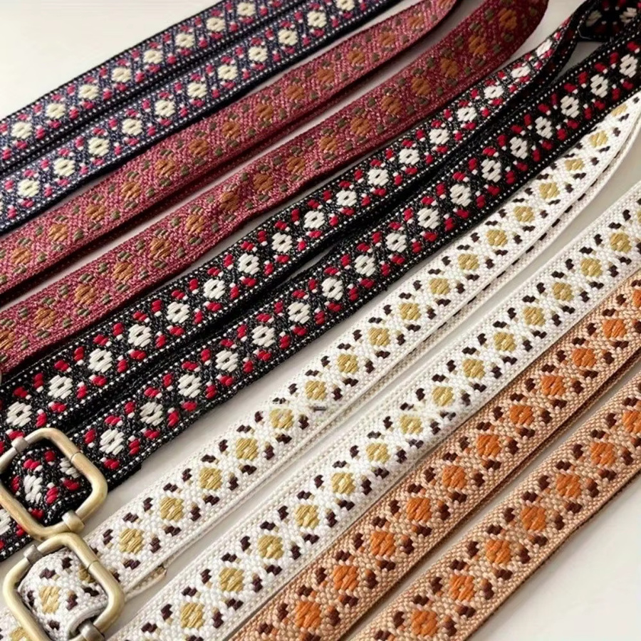 Aly Stickerei-Handy-Lanyard im ethnischen Stil, verstellbares Umhängebands mit Anti-Verlust-Funktion, Multicolor - Bild 4