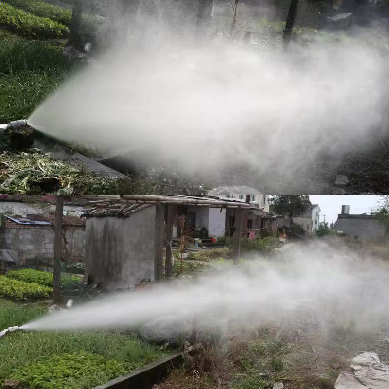 Einstellbare Zerstäubungsdüse Hoeaden für Garten, Medizin und Landwirtschaft in Silber - Bild 2