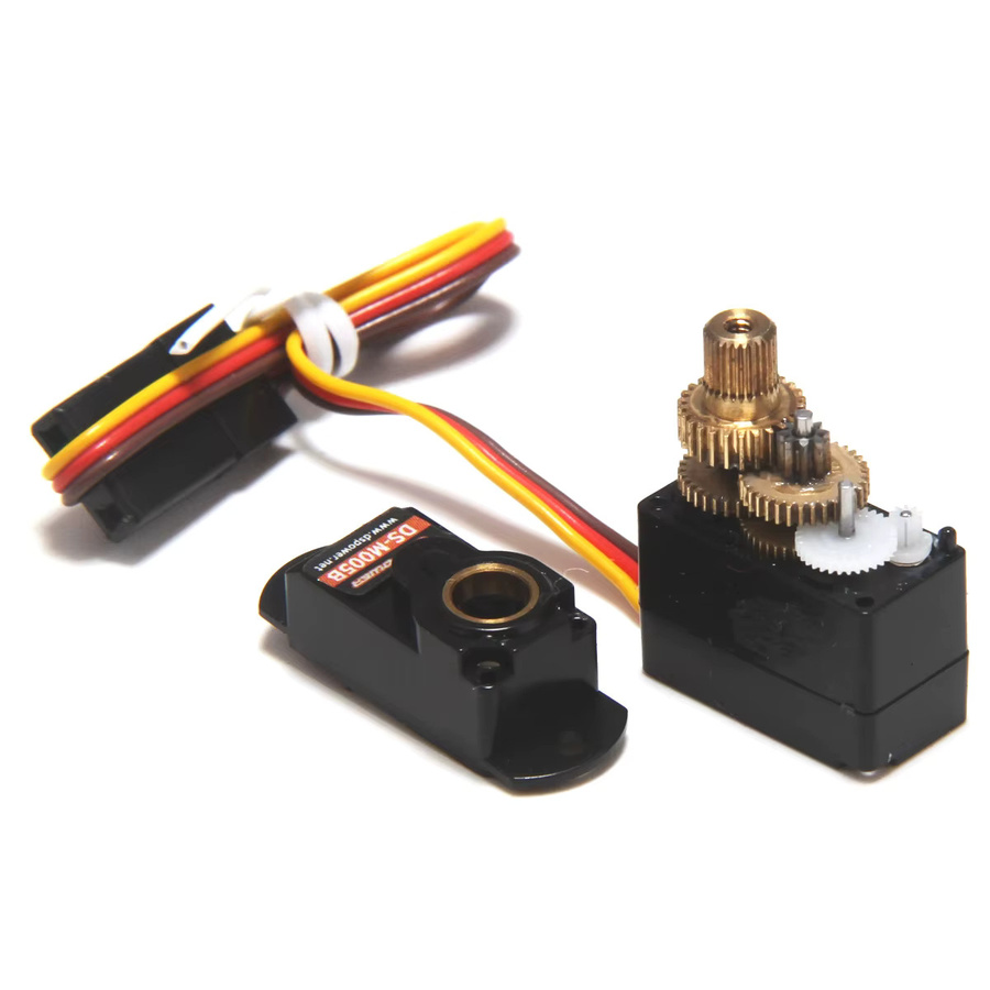 DSPOWER 2G Metal Gear Mini Digital Servo, Zubehör, Metall, Schwarz - Bild 3