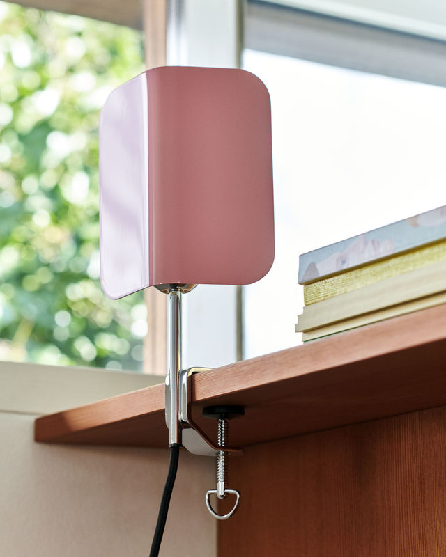 HAY Apex Clip Klemmleuchte aus Stahl in Chrom oder Rosa, verstellbar und omnidirektional - Bild 3