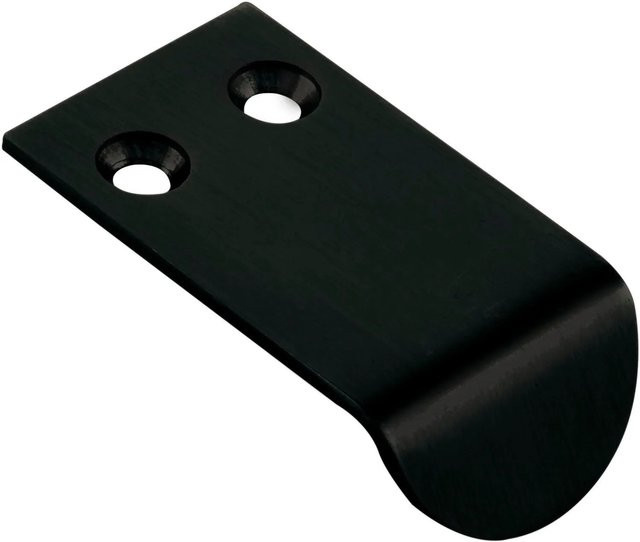 Technik Team Schubladengriff Xica in Schwarz Matt aus Edelstahl mit 12 mm Lochabstand und 28 mm Breite - Bild 1